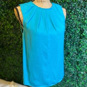 Forever 21 Teal sleeveless blouse, size small, good condition